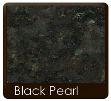 Plan-de-Travail-974.com - Plan de travail cuisine en granit coloris Black Pearl